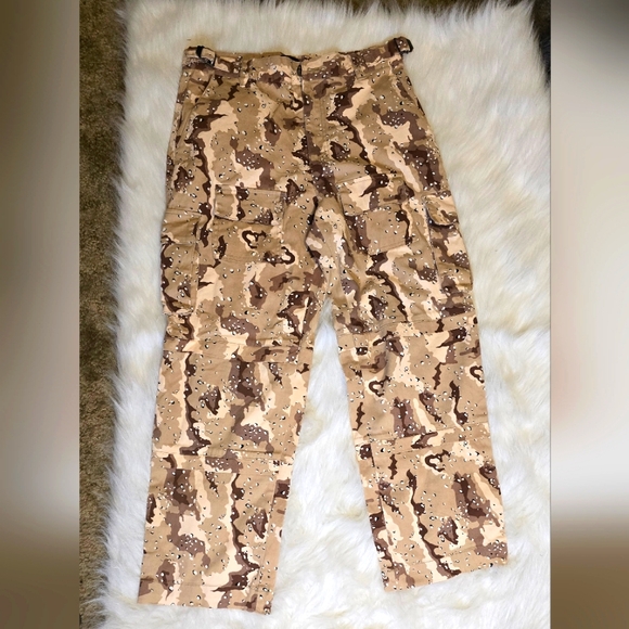 Luxe Custom Joggers Camp Adjustable Cinched Waist $68 MSRP Allure - Picture 2 of 5